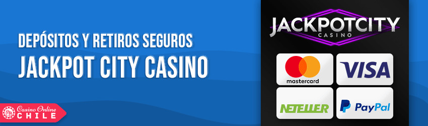 Jackpot City Casino bancario