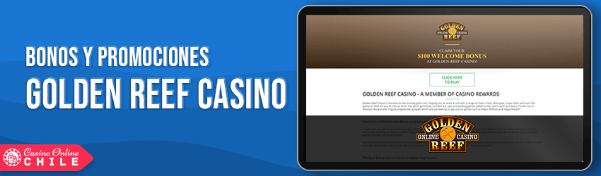 golden reef casino bonus