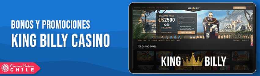 King Billy Casino bonus