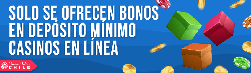 bonos de depósito bajo