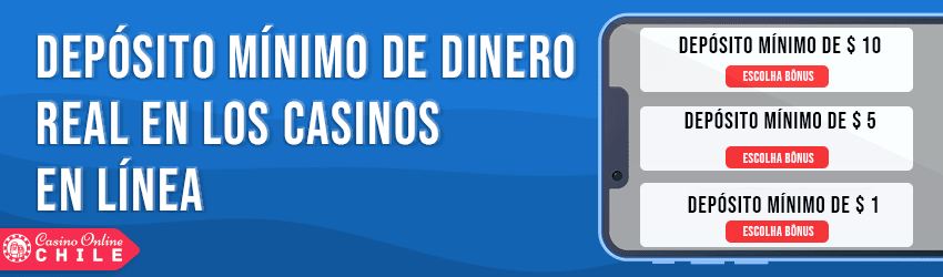 depósito mínimo de dinero