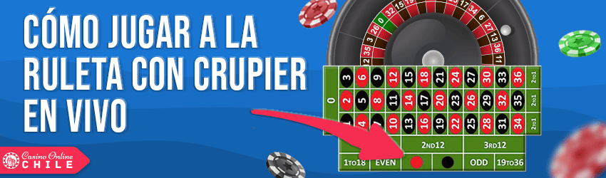 ruleta con crupier en vivo