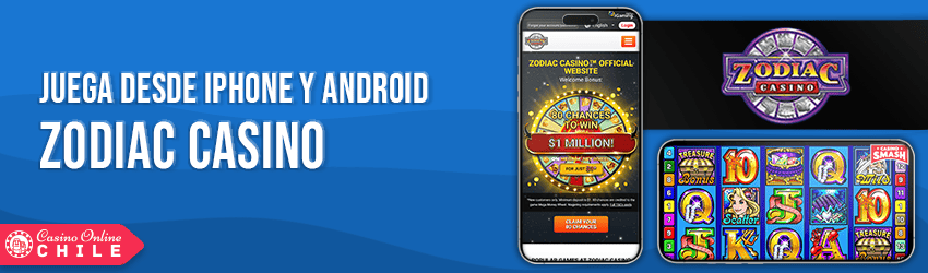 Zodiac Casino móvil
