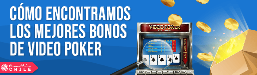 mejores bonos de video poker