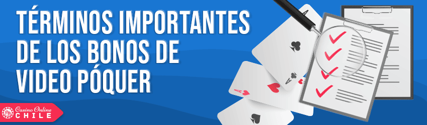 terminos importantes de video poker