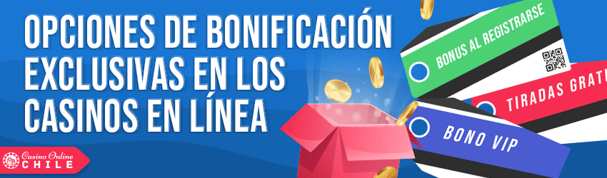 opciones de bonificacion