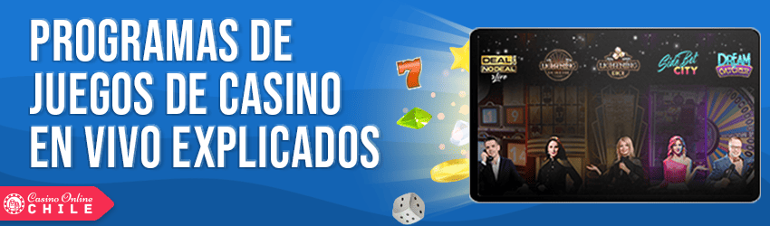 espectáculos de juegos de casino en vivo